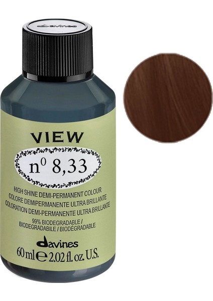 View Yarı Kalıcı Saç Boyası 60 ml - Açık Yoğun Altın Kumral