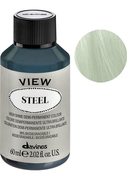 View Yarı Kalıcı Saç Boyası 60 ml - Steel Çelik Rengi
