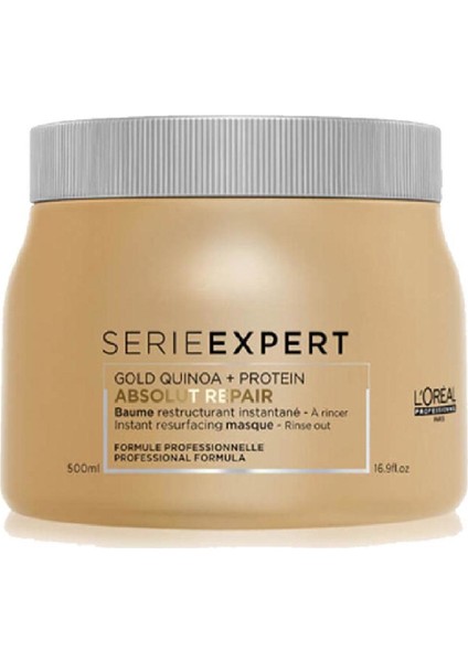 L'Oréal Serie Expert Repair Lipidium Gold Maske 500 ml