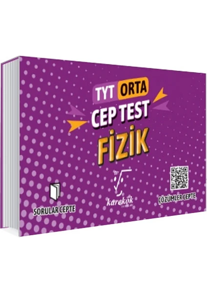 Karekök Yayıncılık TYT Cep Test Fizik Orta