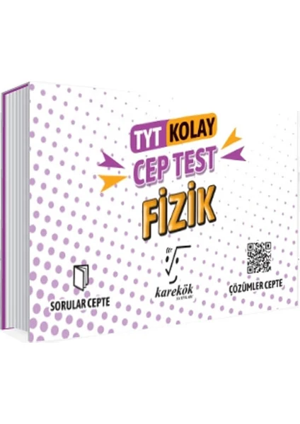 Karekök Yayıncılık TYT Cep Test Fizik Kolay