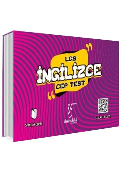 Karekök Yayıncılık LGS Cep Test İngilizce