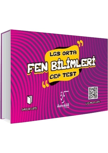 Karekök Yayıncılık LGS Cep Test Fen Bilimleri Orta