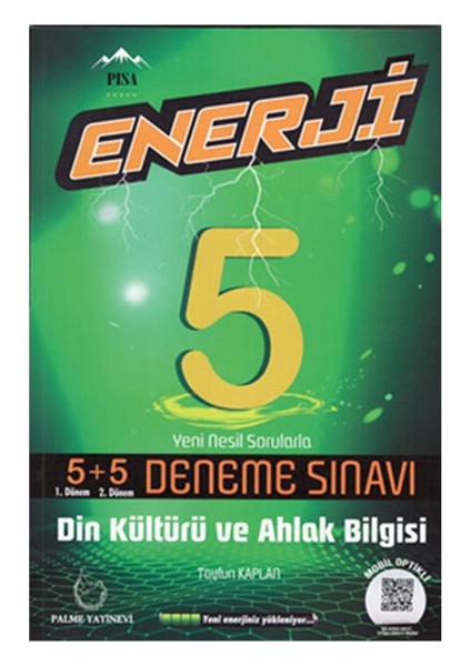 Palme Yayıncılık 5. Sınıf Din Kültürü Ahlak Bilgisi 5 Deneme Sınavı