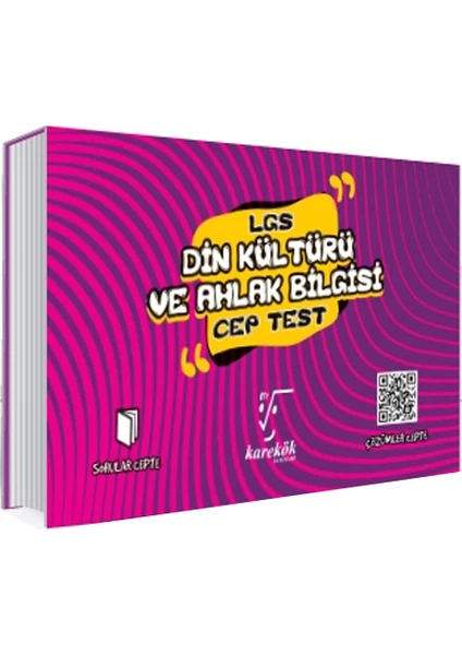 Karekök Yayıncılık LGS Cep Test Din Kül.Ahl Bil.