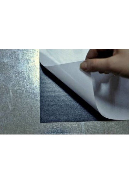 Yapışkanlı Levha Mıknatıs - Arkası Çıkartmalı Magnet Mıknatısı 101 cm Boy -0, 4 mm Kalınlık