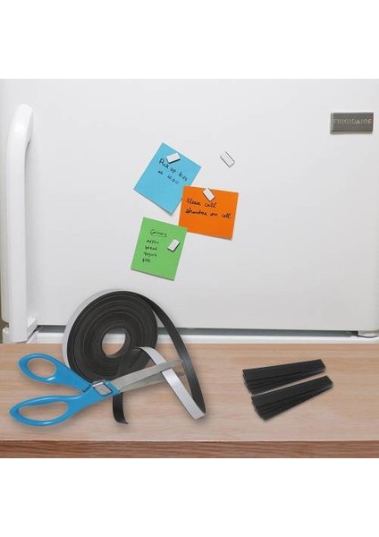 Yapışkanlı Şerit Mıknatıs Magnet 1, 2 mm Genişlik - 5 Metre Uzunluk