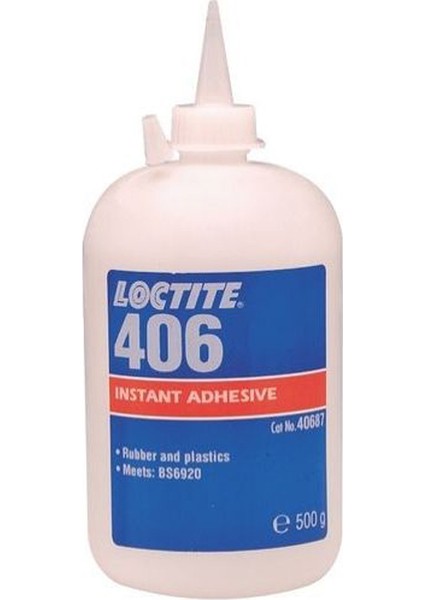 406 Plastik Kauçuk Hızlı Yapıştırıcı 500 gr