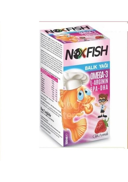 Noxfish Balık Yağı Şurubu Çilekli 150 ml