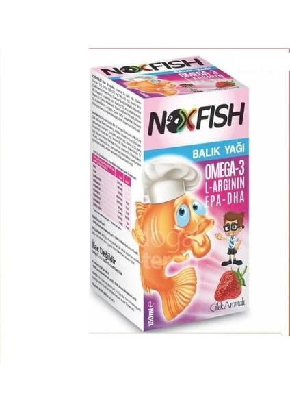 Aster Pharma Noxfish Balık Yağı Şurubu Çilekli 150 ml