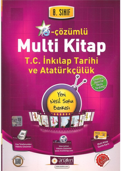8. Sınıf Inkılap Tarihi ve Atatürkçülük E Çözümlü Multi Kitap Yeni Nesil Soru Bankası