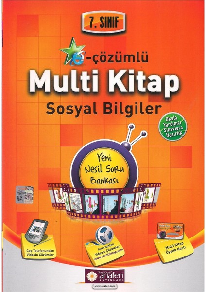 7. Sınıf Sosyal Bilgiler Multi Kitap E-Çözümlü Soru Bankası