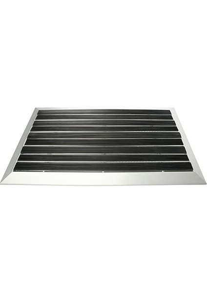 Kauçuk Üst Yüzeyli Alüminyum Paspas 60 x 90 cm