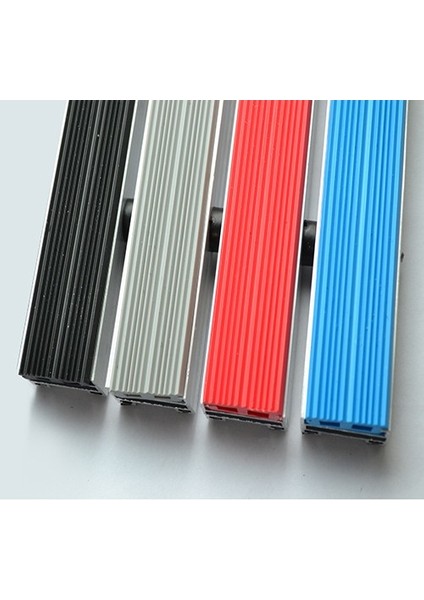 Kauçuk Üst Yüzeyli Alüminyum Gri Paspas 60 x 90 cm