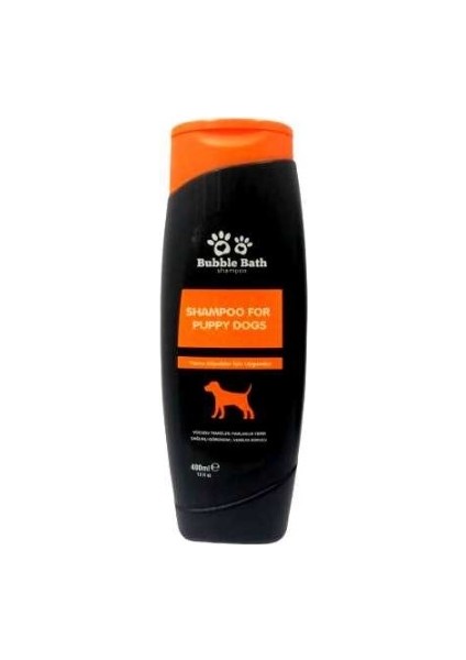 Bubble Bath Yavru Köpekler İçin Vanilya Kokulu Şampuanı 400 ml