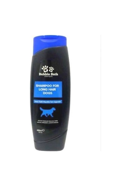 Bubble Bath Uzun Tüylü Köpekler İçin Lavanta Kokulu Şampuanı 400 ml