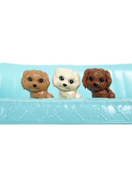 Bebek Anne Köpek ve Yenidoğan Yavruları Oyun Seti FDD43