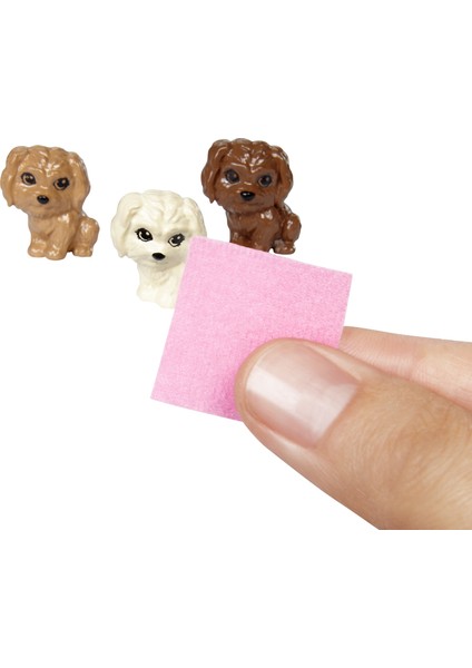 Bebek Anne Köpek ve Yenidoğan Yavruları Oyun Seti FDD43
