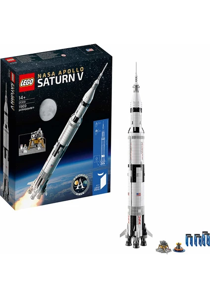 Ideas 21309 NASA Apollo Saturn V