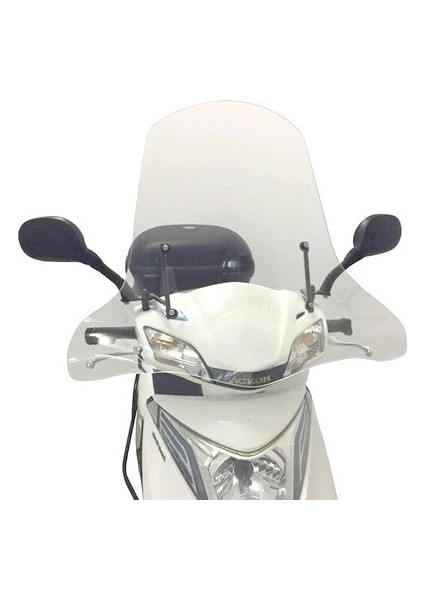 Honda Activa S Ön Siperlik Camı (El Korumalıklı)