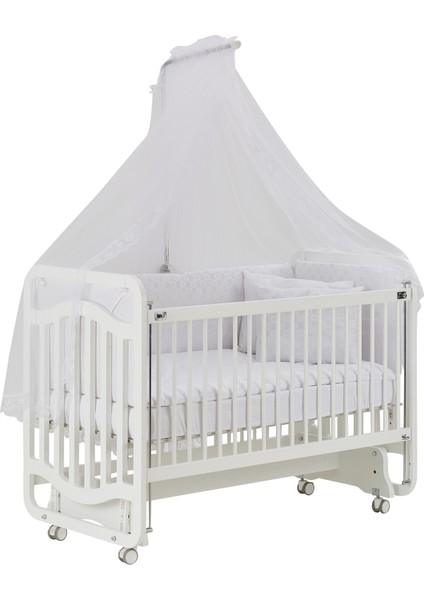 Gg Baby Bebek Uyku Seti Beyaz Lüks Pamuk 11 Parça