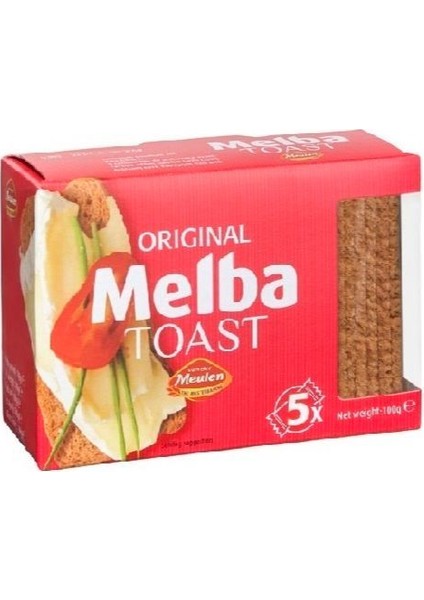 Melba Toast Orıgınal Dikdörtgen 100 gr