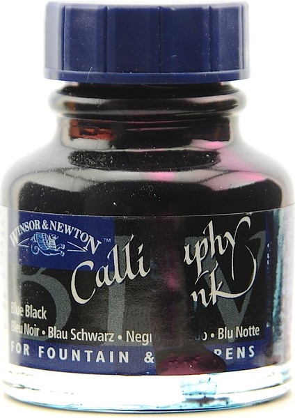 Calligraphy Ink Kaligrafi Mürekkebi 30 ml. 034 Blue Black