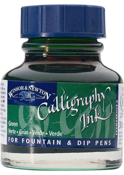 Calligraphy Ink Kaligrafi Mürekkebi 30 ml. 289 Green