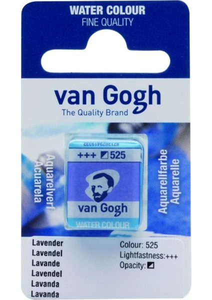 Van Gogh 1/2 Tablet Sulu Boya 525 Lavender