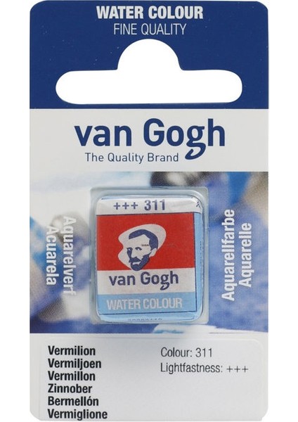 Van Gogh 1/2 Tablet Sulu Boya 311 Vermilion