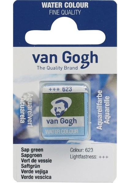 Van Gogh 1/2 Tablet Sulu Boya 623 Sap Green