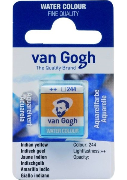 Van Gogh 1/2 Tablet Sulu Boya 244 Indian Yeloow
