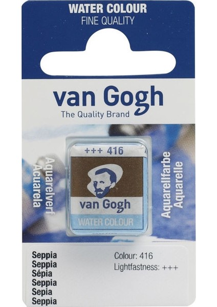 Van Gogh 1/2 Tablet Sulu Boya 416 Sepia