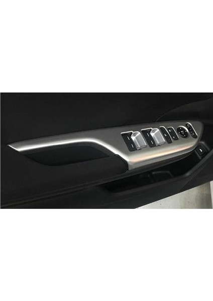 Honda Civic Fc5-Fk7 Uyumlu Kapı Kolçak Kaplaması (Silver)
