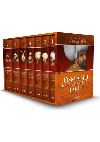 Osmanlı İmparatorluğu Tarihi (7 Kitap) - Johann Wilhelm Zinkeisen