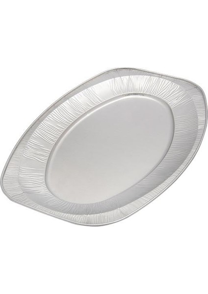 Alüminyum Büyük Oval Tepsi Paket 50'li