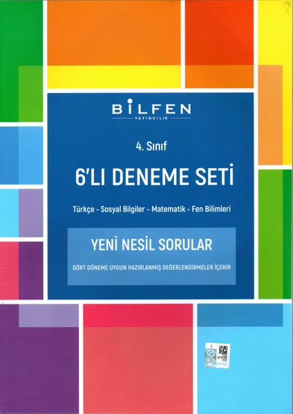 Bilfen 4. Sınıf 6'lı Deneme Seti 2024