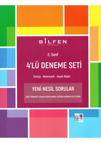 Bilfen Yayınları 2. Sınıf 4'lü Deneme Seti