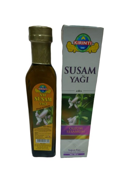 Soğuk Sıkım Susam Yağı 250 ml