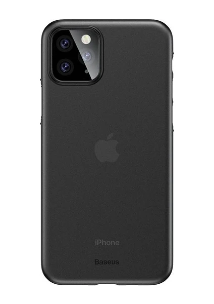 WIAPIPH65S-A01 Wing Case Apple iPhone 11 Pro Max Ultra İnce Mat Kılıf Siyah