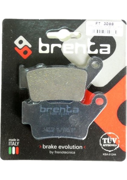 Bmw G 310 R Disk Fren Balata Arka (2017-2018)