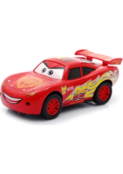 Cars Şimşek Mcqueen Çek Bırak Metal Araba