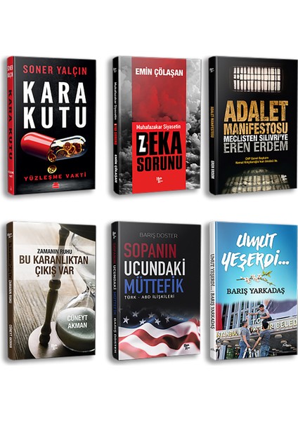 Halk Kitabevi 6 Kitap Seti