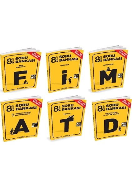 8. Sınıf Soru Bankası Seti