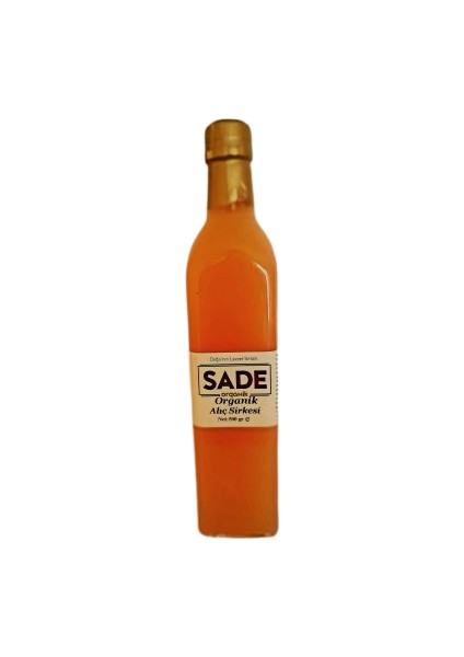 Sade Organik Alıç Sirkesi 500 ml