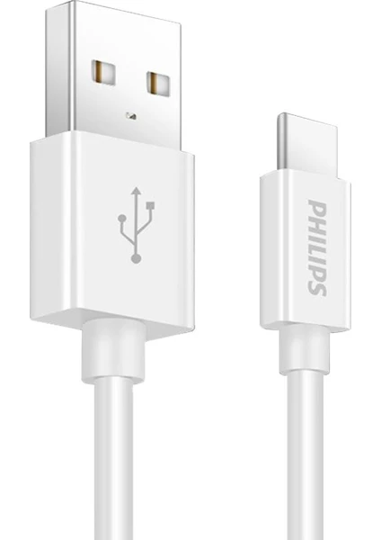 SWR1601/93 USB Type-C 3A Hızlı Şarj ve Data Kablosu Beyaz 1 Metre