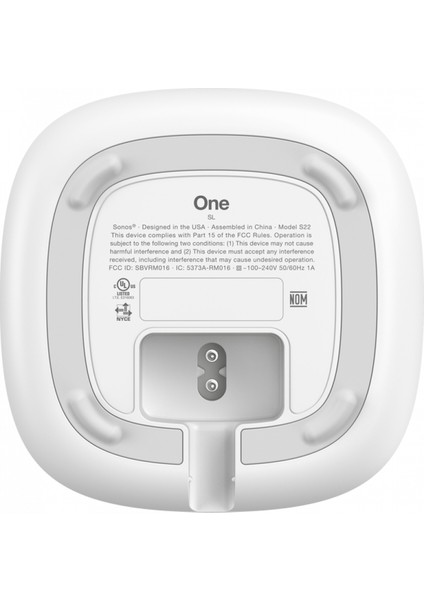 One Sl Beyaz Renk & Wifi-Airplay-Çoklu Bölge Kullanılan Aktif Hoparlör