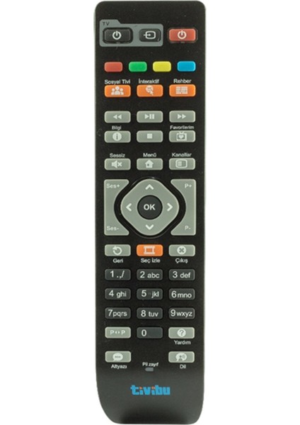 Tivibu Airties HD Blisterli Uydu Kumandası