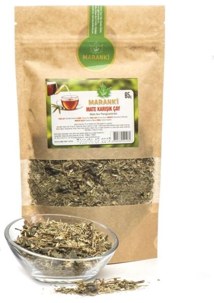 Mate Yaprağı Karışık Şeffaf Poşet 65 gr