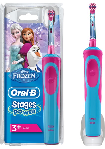 Frozen Çocuklar İçin Şarj Edilebilir Diş Fırçası (3+ Yaş)
